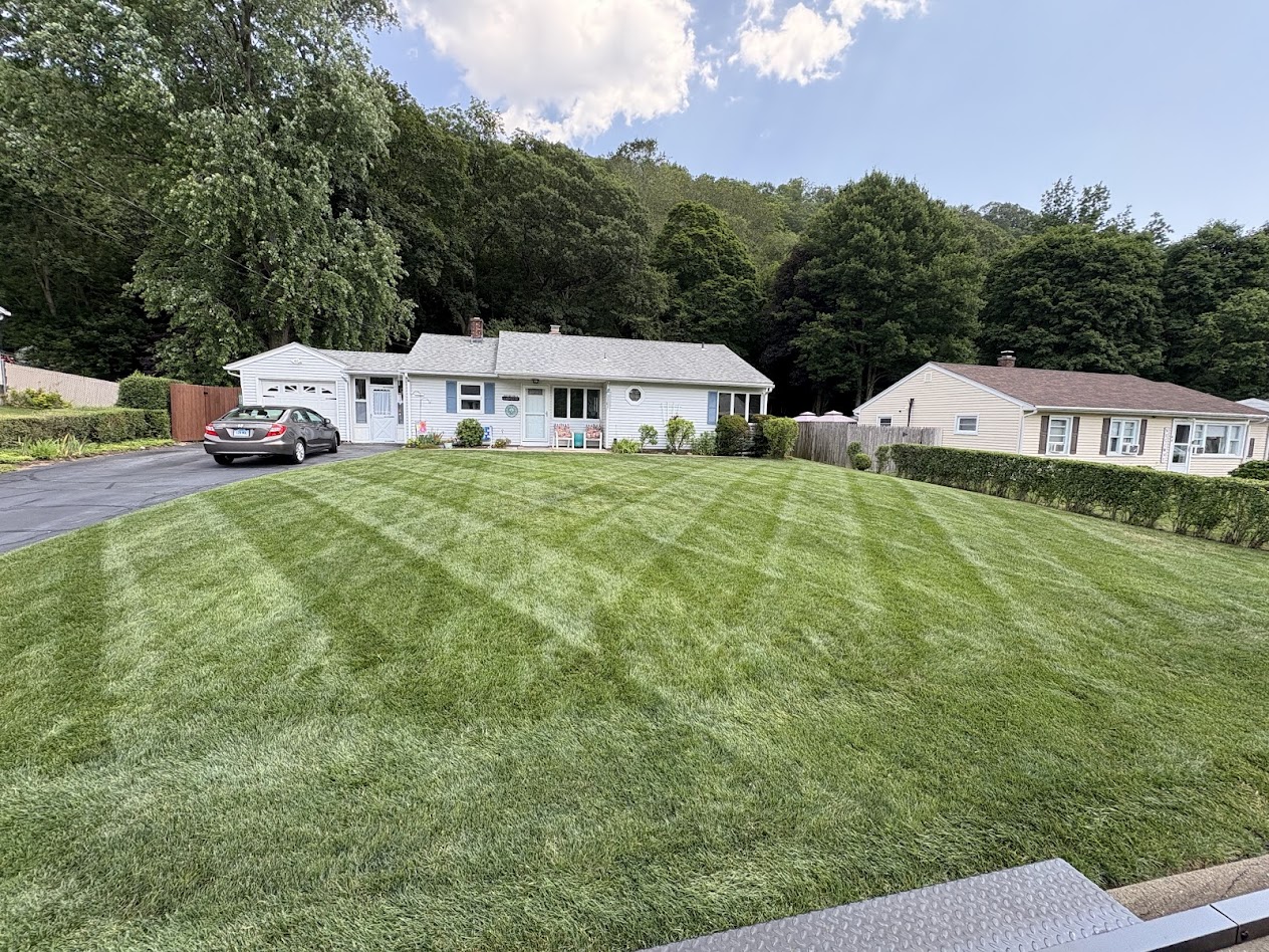 Precision striping & mowing
